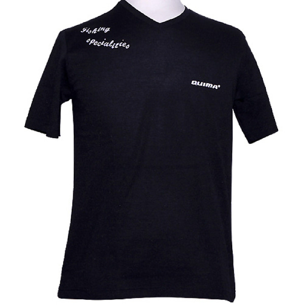 퀴마 - 반팔 티셔츠 블랙