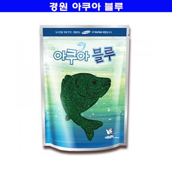 아쿠아 블루 떡밥 어분 집어제 민물 낚시 경원